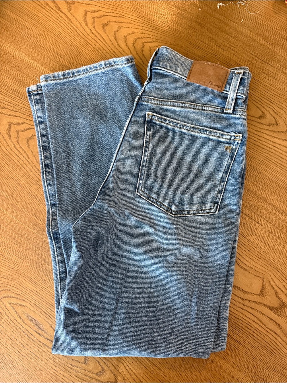 Madewell The Perfect vintage straight crop Jean